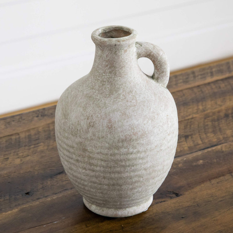 6In. Natural Ceramic Jug