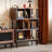 Tan+Black Solid + Manufactured Wood+Glass Display Cases