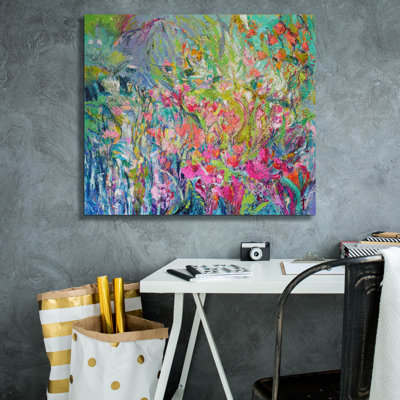  'Garden Of Light 3' by Dorothy Fagan Canvas Wall Art