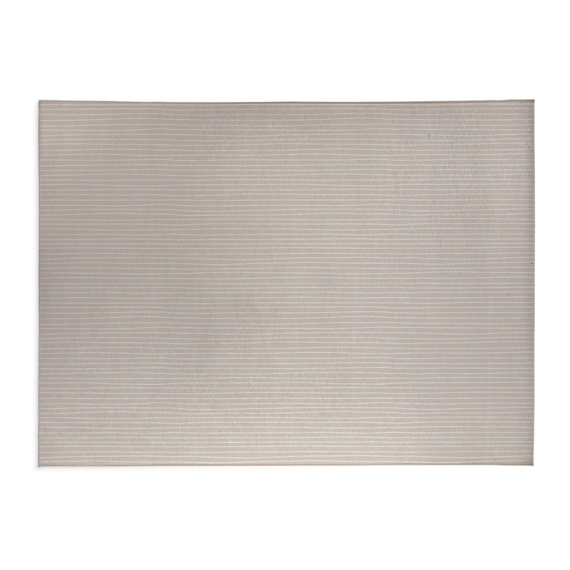 Tapis de cuisine Slat, Rectangulaire 3 pi x 5 pi, Taupe