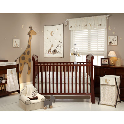 Hillsborough 4 - Piece Organic Cotton Blend Crib Bedding Set