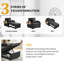 Canapé-lit 3 en 1 avec dossier réglable, table pliable et port USB, type C, fauteuil inclinable réglable-1589698977