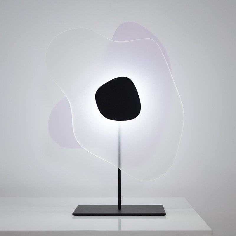 Aurora Table Top Lamp, Pink