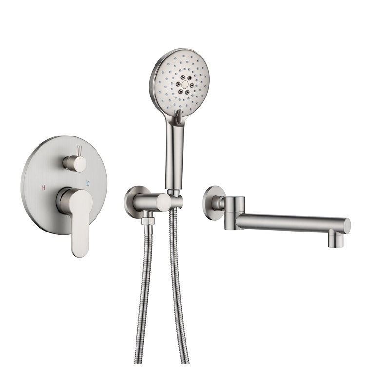 1 Handle Roman Tub Faucet with Diverter