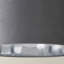 Aidar Linen Blend Drum Lamp Shade ( Slip-On ) in Grey-1594735420