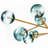 Burness 15 - Light Sputnik Modern Linear Modern Glass Bubble Dining  Chandelier-92644742