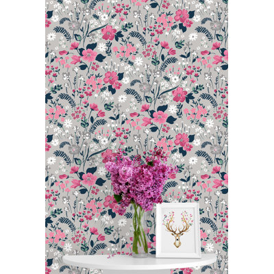 Panneau de papier peint adhésif Shantay Field Flowers