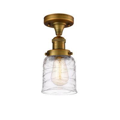 Archambault Glass Semi Flush Mount