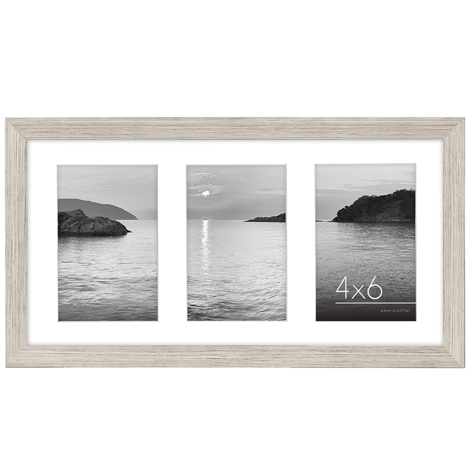 DRIFT-WOOD White 4x6 Frame