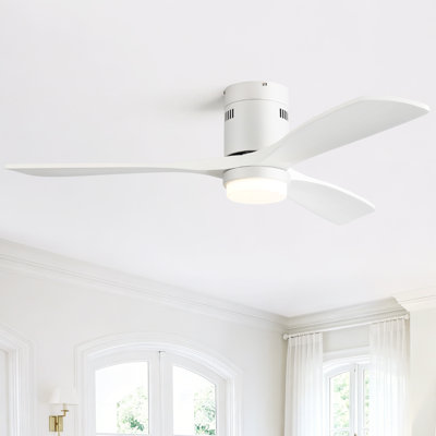Nicola 52" W 3-Blade LED Ceiling Fan