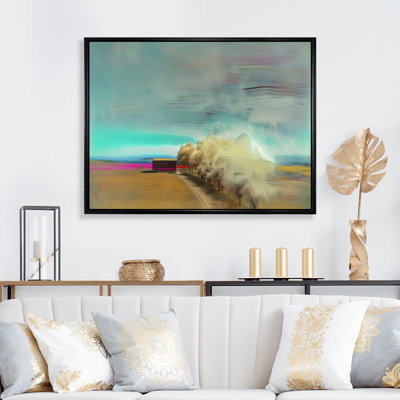 Desert Storm Turquoise Horizon - Print