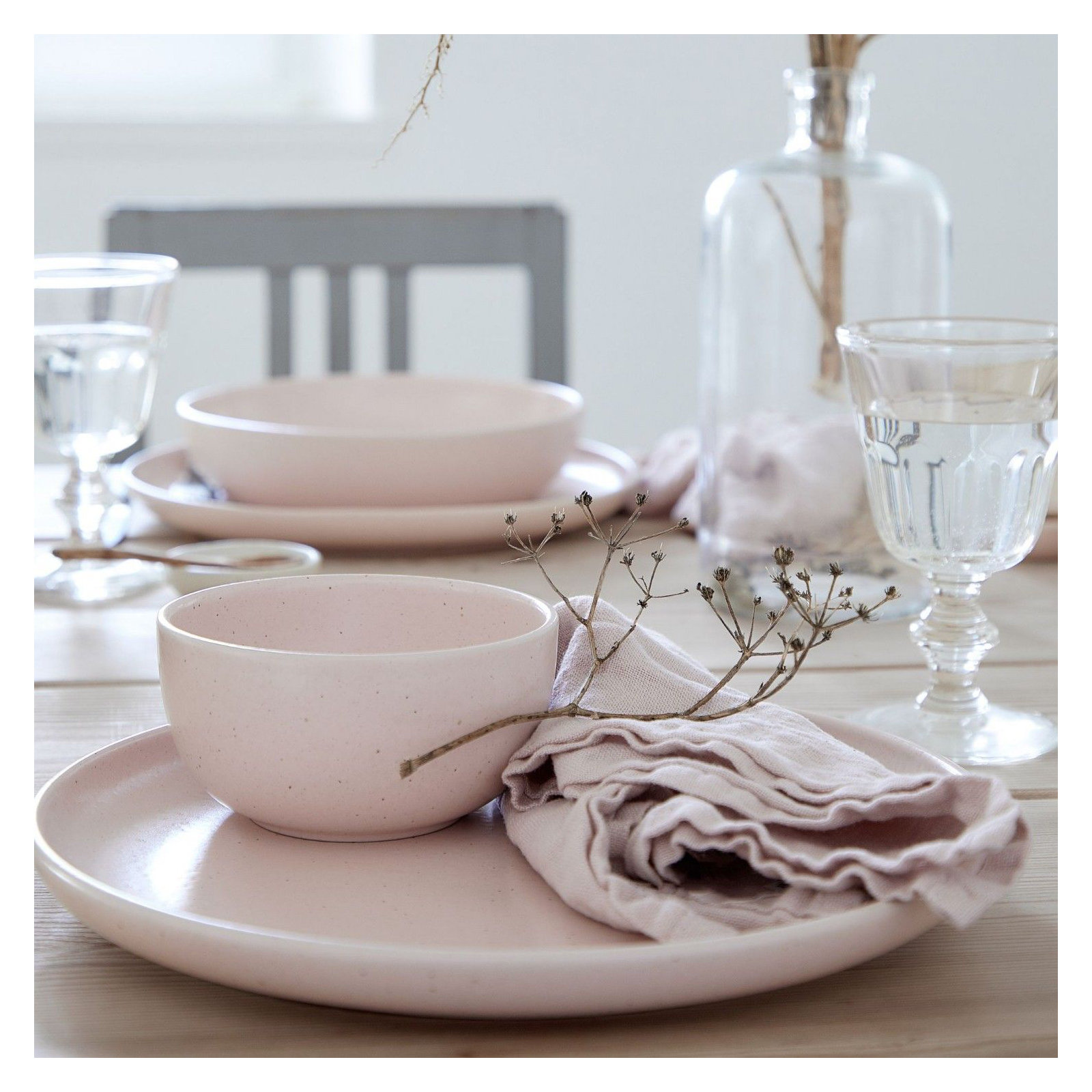 Casafina Pacifica Fruit Bowl, Marshmallow