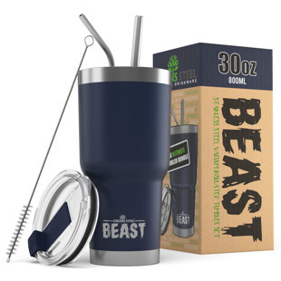 Dyzi 30.0ml Double Wall Insulated Stainless Steel Travel Tumbler