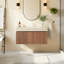 Meuble-lavabo flottant mural luxueux 36 po Luxury