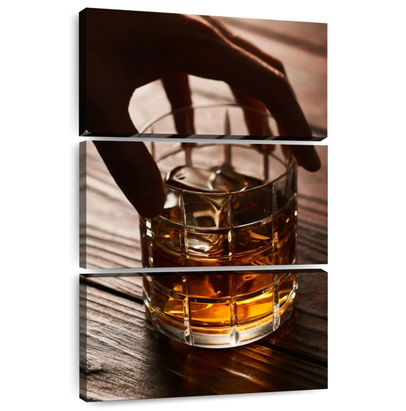 Yarlin Whiskey On The Rocks, 32" H x 20" W