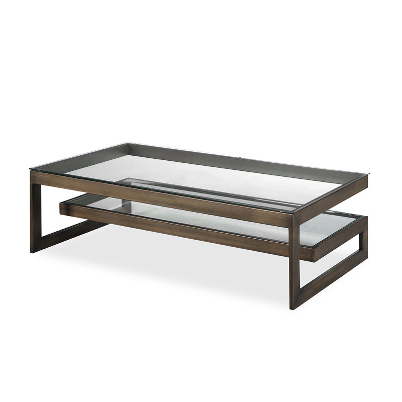 Ziggi Glass Coffee Table