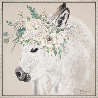 «Hope the Donkey», art mural sur toile