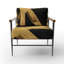 Tomalin Crossing Paths I - Fauteuil d'appoint rembourré moderne-1512062747