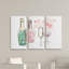 Impression sur toile, "champagne vœux i" par excellence-384007813