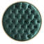Repose-pieds rond en velours 38 po Simmerman-2007602341