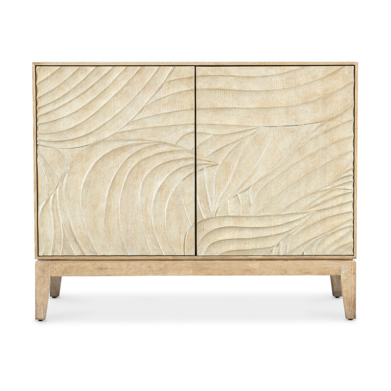 Beige Oak Veneer 3-Drawer Transitional Nightstand