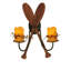 Rustic Lodge 2 - Light Armed Sconce