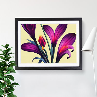 Blissful Flowers - Single Picture Frame Print