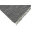 Tapis gris et noir noué à la main de haute qualité