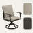 Whittlesey Rectangular Aluminum Dining Set with Cushions-408572168-408572175