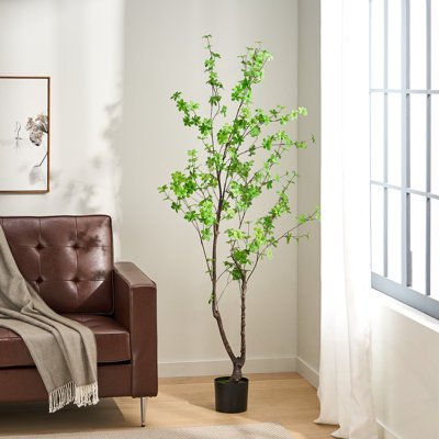 Arbre à feuilles artificiel 180 cm