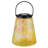 Murano Handcrafted Glass and Metal Solar Powered Decorative Outdoor Lantern-125844720