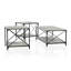 Ensemble de tables basses 4 pièces Poe
