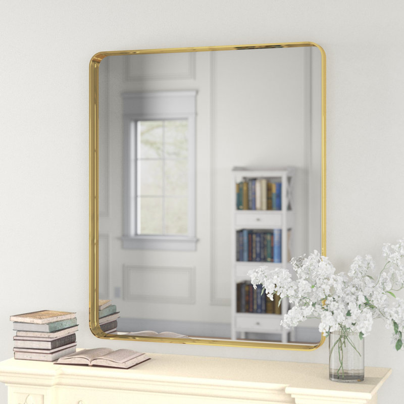 Miroir décoratif, Or brossé