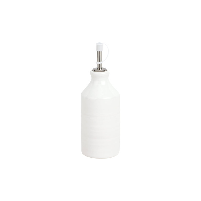 Bouteille d'huile d'olive blanche Aria