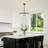 4-Light Modern Dimmable Textured Water Clouded Glass Drum Chandelier-545379188