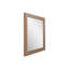 Miroir rectangulaire 36 "avec cadre en chêne brut Henrieta-2100858087