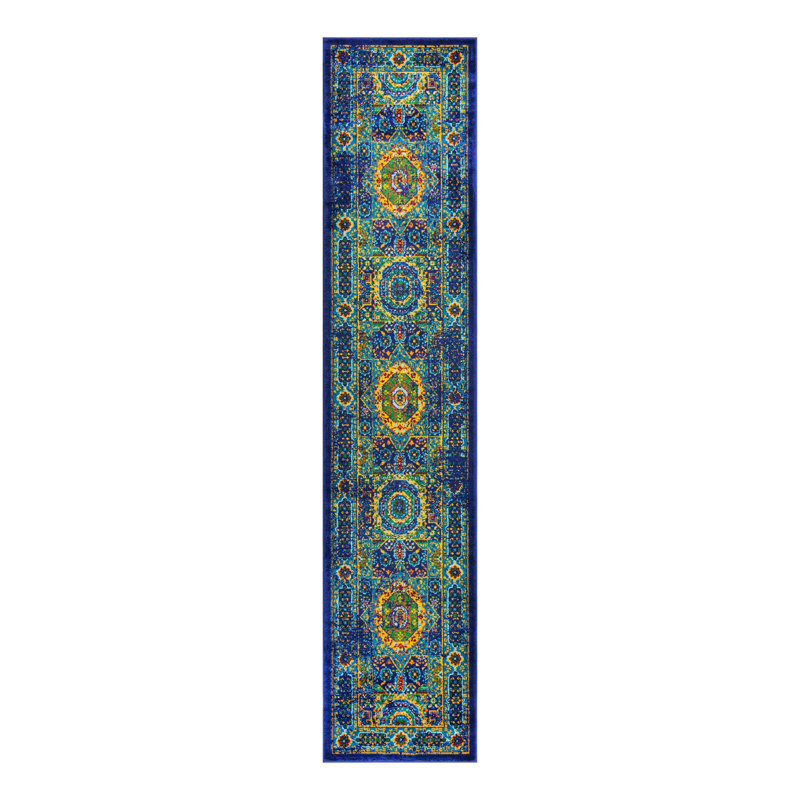 Wedgeworth Oriental Indoor / Outdoor Rug, Runner 2'7" x 12'