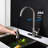 Pull Out For Kitchen Faucet - High Arc 360 Rotating Nozzle, Single Lever Effortless Water Management, Brushed Nickel Stainless Steel, Rust Surface, Aerated With Reduced Temperature And Flow-1803001294