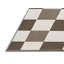 Machine Washable Checkered Grey Area Rug-833602518