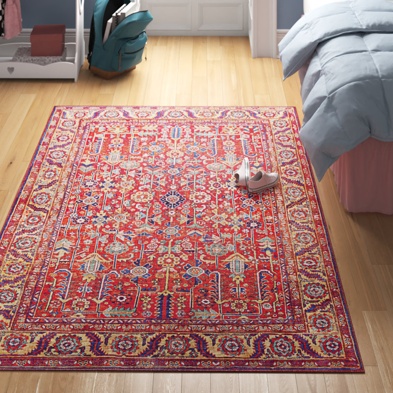 Fleckenstein Oriental Indoor Rug, Rectangle 5' x 7'6"