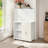 Mobile Rolling File Cabinet with Built-in Power Outlet & Multi Drawer Storage, Open Compartment Office Storage Cabinet with Locked Cabinet for Home & Office