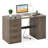 Computer Desk with Built-In Electrical Outlet-702218922