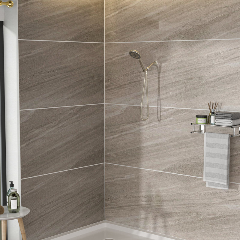 7 Hand Shower In Brushed Nickel Finish - 4.7-inch Head, 59-inch Hose, Adjustable Holder For Optimal Bathing Delight Pleasure