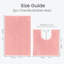 Kulap 2 Piece Rectangle and U-Shaped Bath Rug Set-1003114587