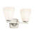 14.25" 2-Light Vanity Light with Water Glass-108202144-108202147