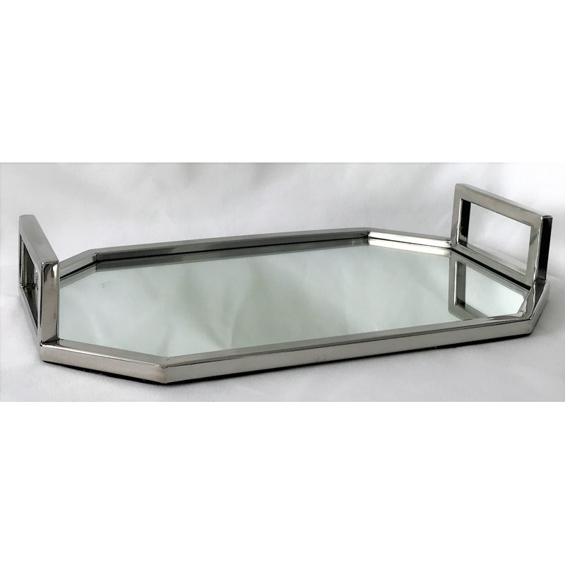 Plateau de coiffeuse à miroir