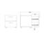 Ensemble de 2 tables de chevet 2 tiroirs l 15,75 po Austin-132209476