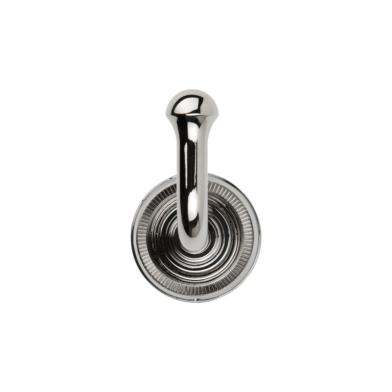 Grand porte-peignoir 2 po Minted, Nickel poli