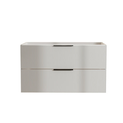 Meuble-lavabo gris 36 po sans lavabo