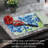 BlueBonnet Field 3mm Tempered Glass Cutting Board 15" x 12"